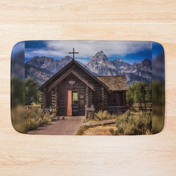 Item preview, Mountain Chapel - Grand Teton National Park designed and sold by Kathy Weaver.
