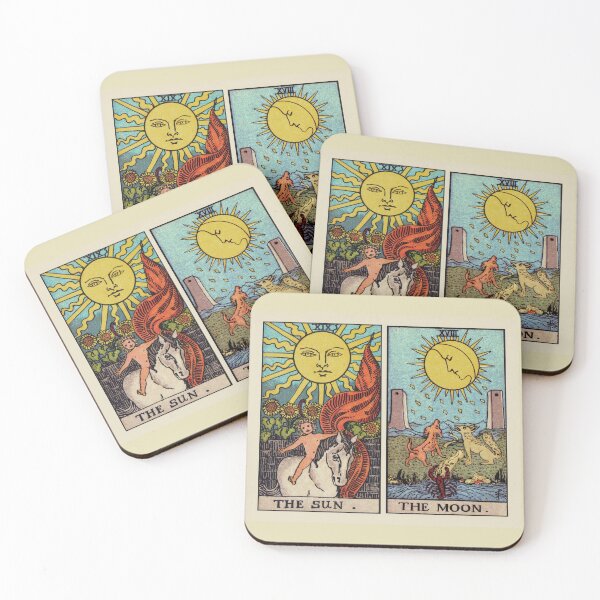 Item preview, Moon & Sun Tarot | Colour designed and sold by wildtribe.