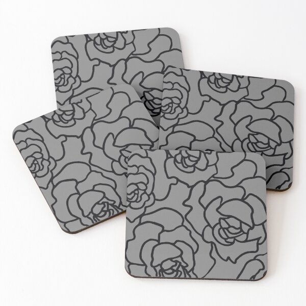 Item preview, Rose line art design designed and sold by Diane Hunter Art.