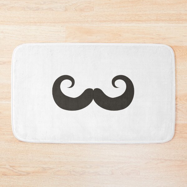 Aperçu de l'œuvre Moustache courbée créée et vendue par eidrood.