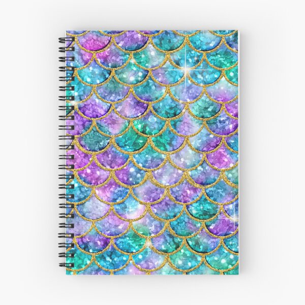 Item preview, Glitter Mermaid Scales and gold designed and sold by TopDesignArt.