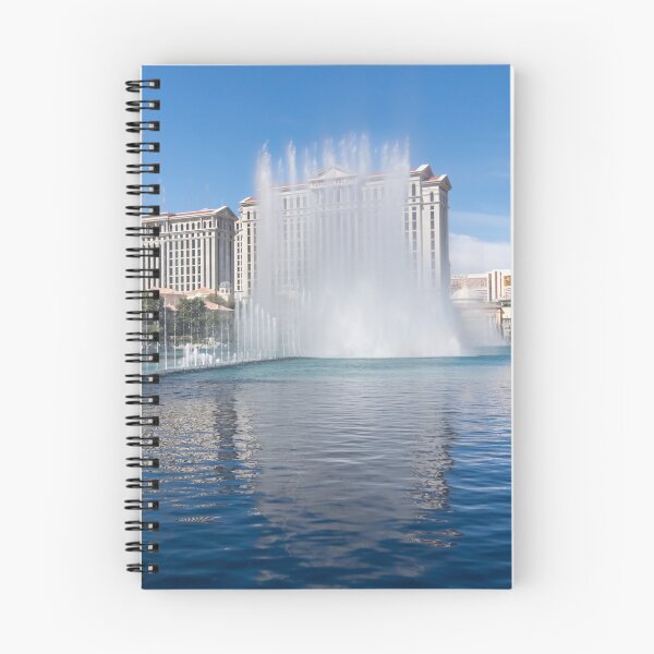 Item preview, Splendiferous Las Vegas Fountains - Caesars Palace Tower Behind a Curtain of Water designed and sold by Georgia Mizuleva.