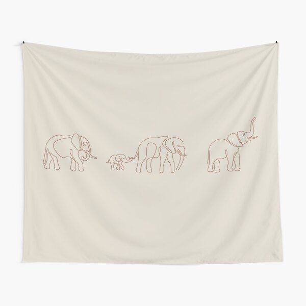 Item preview, elephant (white/beige) designed and sold by spacebuzzz . jase.