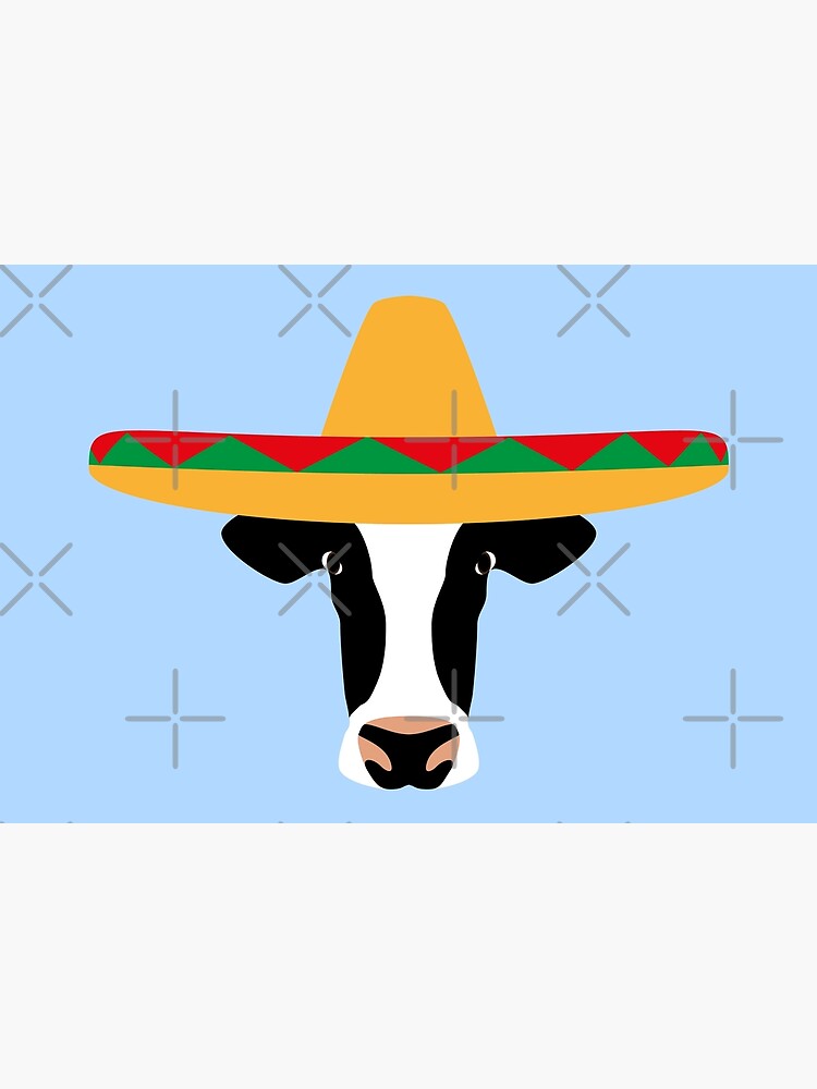NDVH Cow Wearing a Sombrero by nikhorne