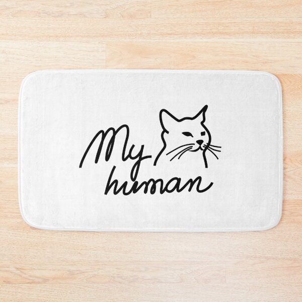 Item preview, My human, a cat - light version designed and sold by korasi.