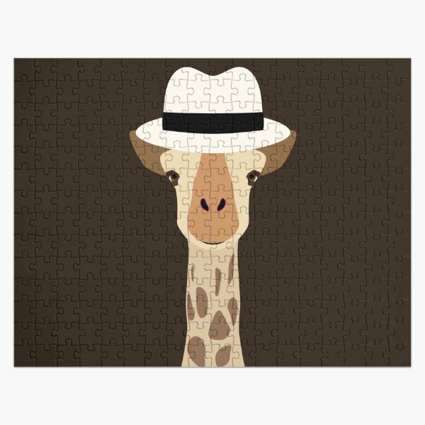 NDVH Giraffe Wearing a Fedora Jigsaw Puzzle