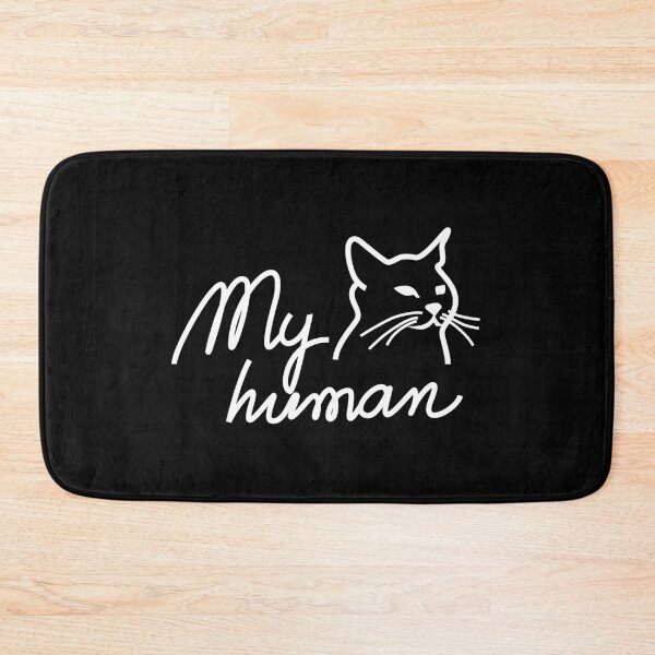 Item preview, My human, a cat - dark version designed and sold by korasi.