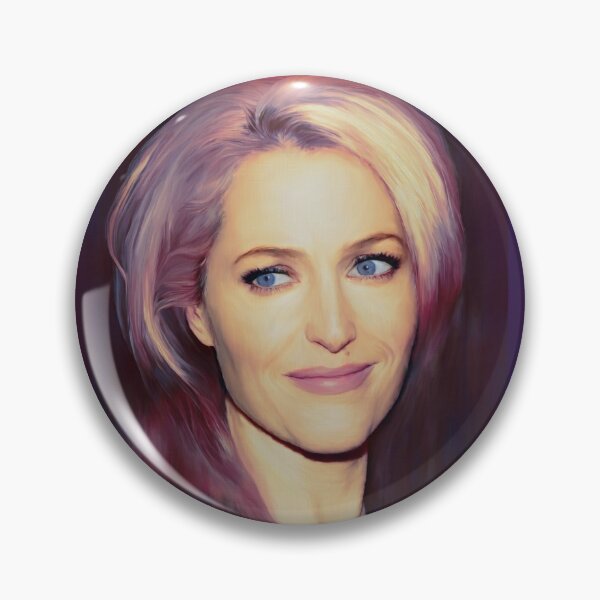Item preview, Gillian Anderson oil color painting  designed and sold by altaircolin.