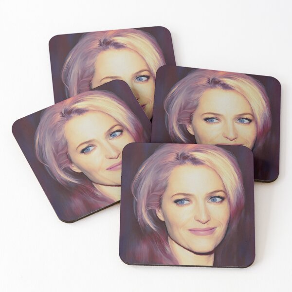 Item preview, Gillian Anderson oil color painting  designed and sold by altaircolin.