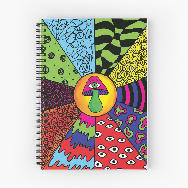 Item preview, Trippy Mushrooms designed and sold by PolkaDonk.