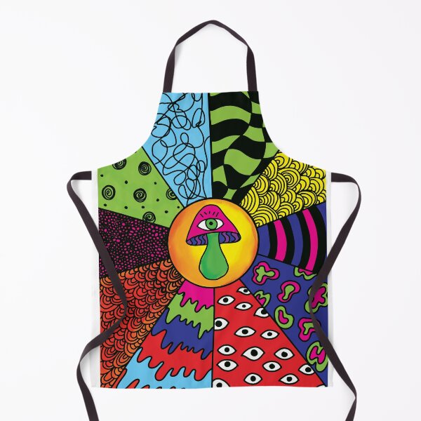 Item preview, Trippy Mushrooms designed and sold by PolkaDonk.