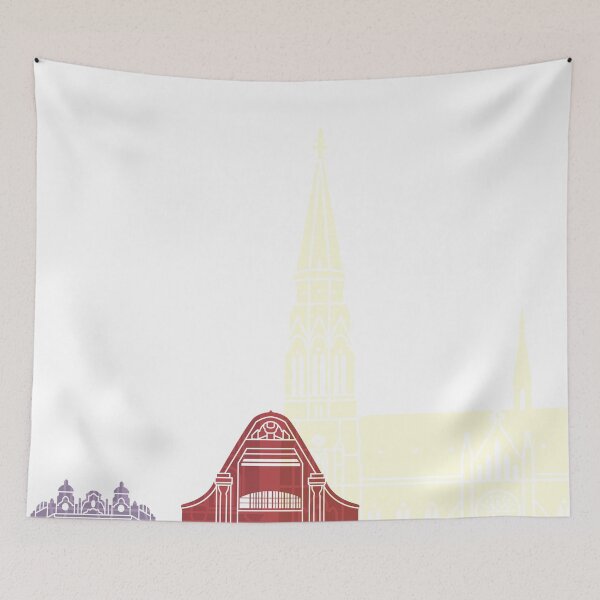 Item preview, Osijek skyline poster  designed and sold by paulrommer.