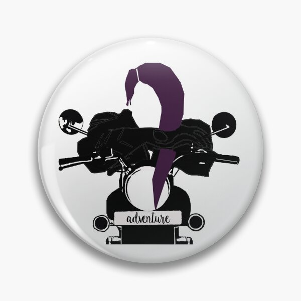 Item preview, Purple Powered Biker designed and sold by Geared Women.