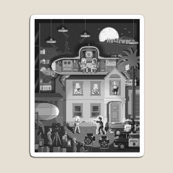 Scene #17: 'Visitors From Outer Space' Magnet