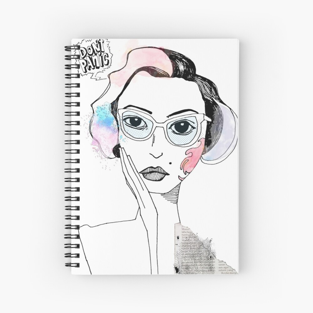 Panic Spiral Notebook