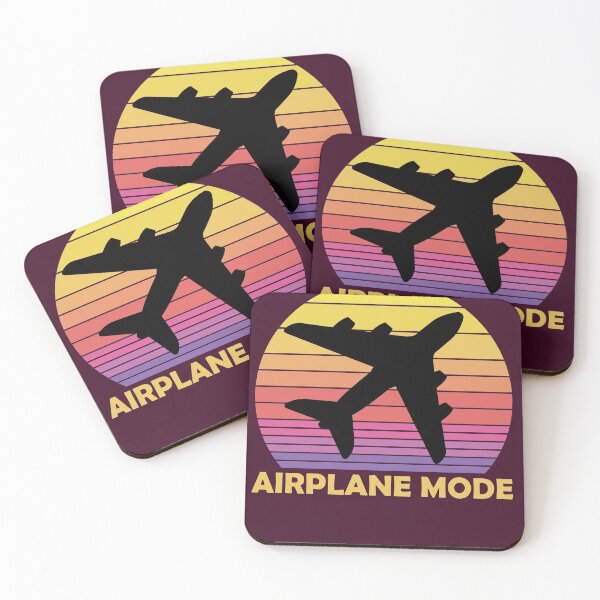Item preview, Airplane Mode Retro Style Pilot Vintage Gift  designed and sold by Sarah38.