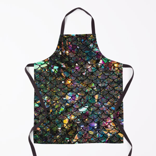 Item preview, Black Glitter Scales designed and sold by TopDesignArt.