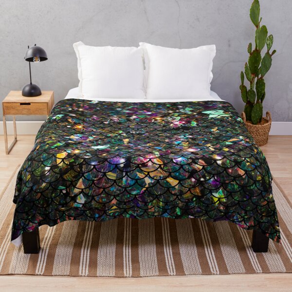 Item preview, Escamas de brillo negro designed and sold by TopDesignArt.