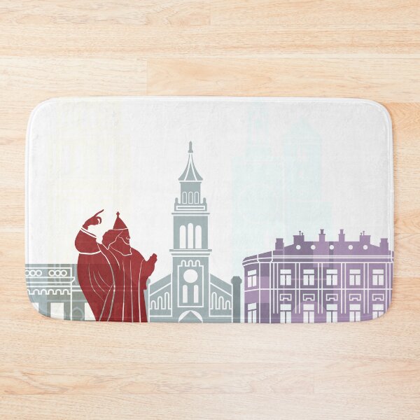 Item preview, Split skyline poster designed and sold by paulrommer.