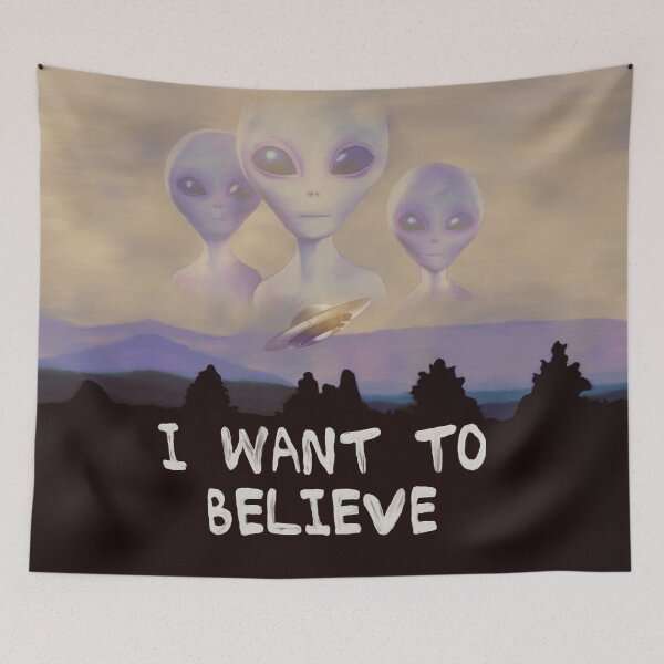 Item preview, I Want To Believe Painting designed and sold by altaircolin.