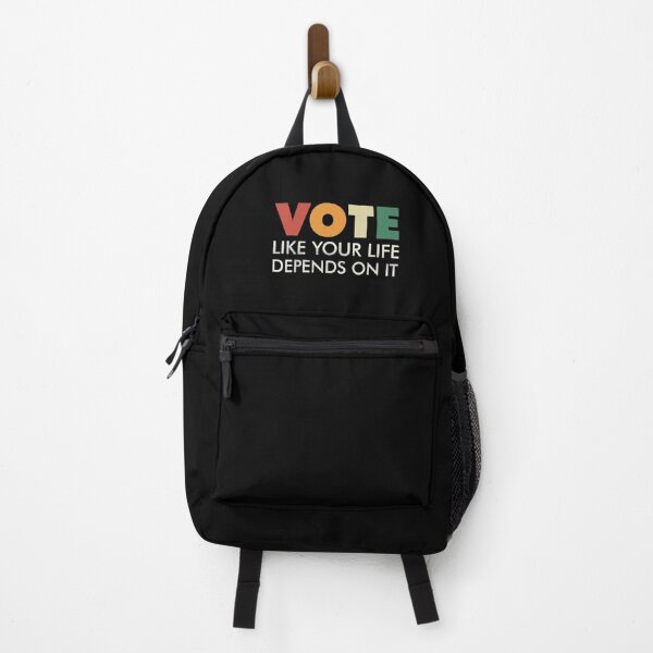 Item preview, Vote Like Your Life Depends On It - Grunge Retro Typography designed and sold by chrismanubag.