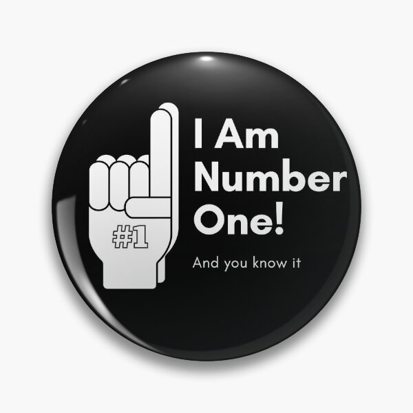 Item preview, I am number one designed and sold by PositiveImpulse.