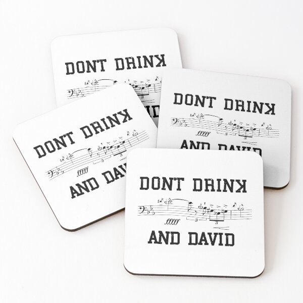 Item preview, Don’t Drink and David designed and sold by FullTrombone.