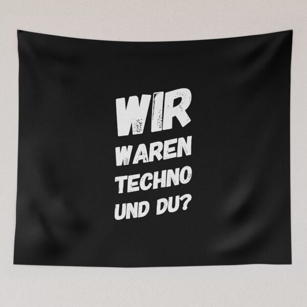 Item preview, WE WERE TECHNO AND YOU? - RAVING - 90s - dancing designed and sold by emm-j.