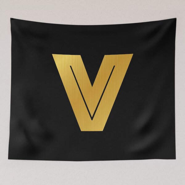 Item preview, V letter - Golden Initials serie designed and sold by To-the-T.