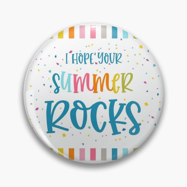 Item preview, hope your summer rocks designed and sold by TheArtyApples.