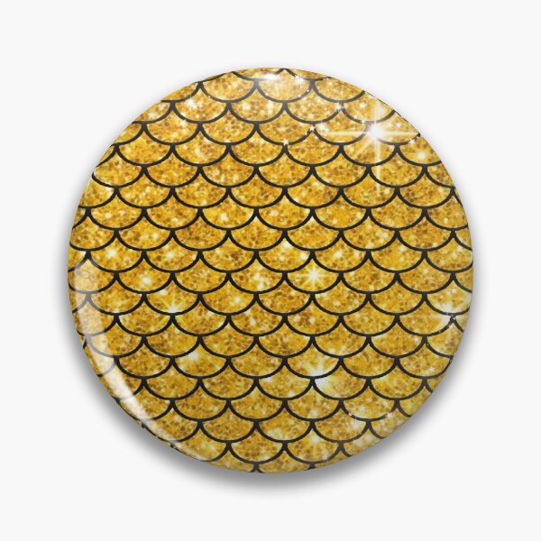 Item preview, Golden Glitter Scales  designed and sold by TopDesignArt.