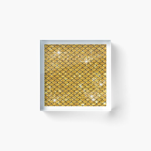Item preview, Golden Glitter Scales  designed and sold by TopDesignArt.