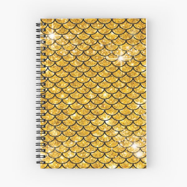 Item preview, Golden Glitter Scales  designed and sold by TopDesignArt.