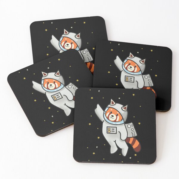 Item preview, Space red panda designed and sold by galax-C.