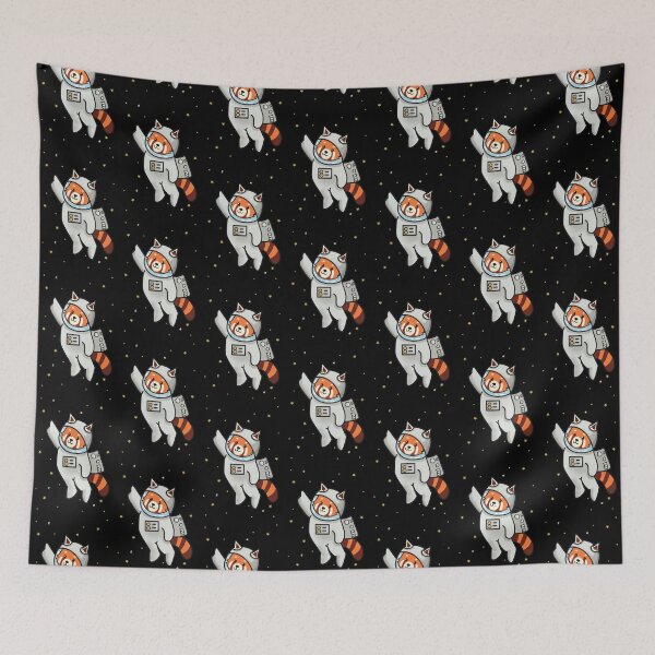 Item preview, Space red panda designed and sold by galax-C.