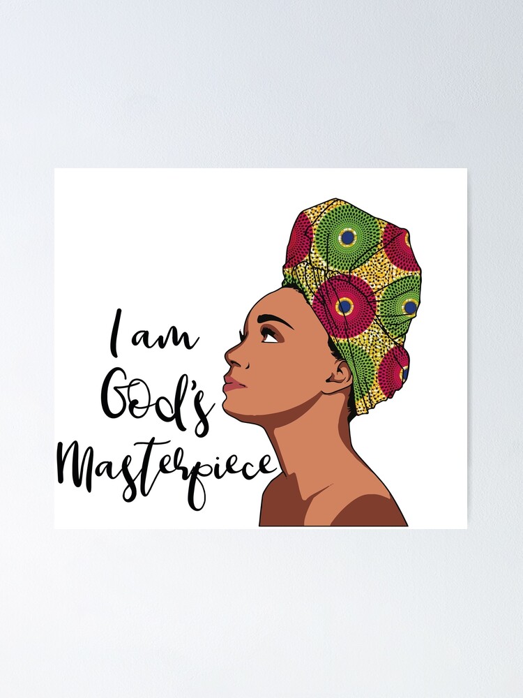 I Am God S Masterpiece Poster By Rhoobiedotcom Redbubble