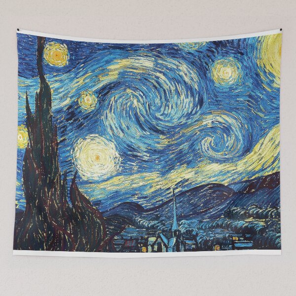 Item preview,  Van Gogh Mat The Starry Night designed and sold by Attenea.