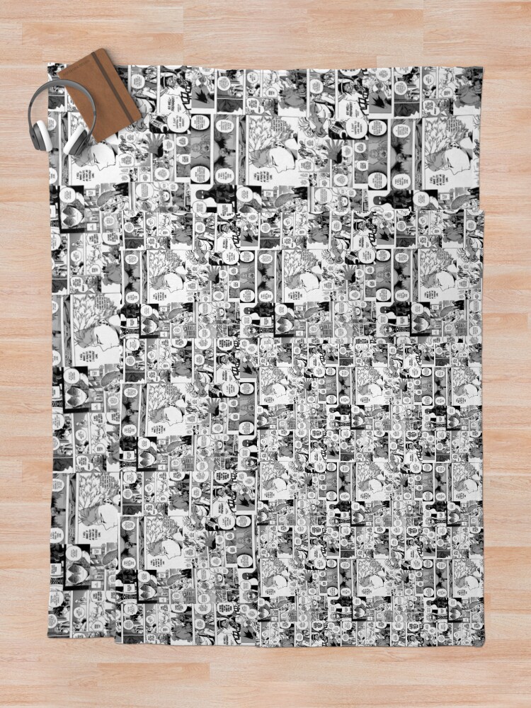 "Hawks Manga Panel" Throw Blanket for Sale by KseniaR Redbubble