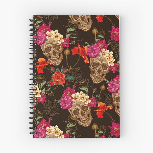 Aperçu de l'œuvre Crâne floral créée et vendue par AngHellic.
