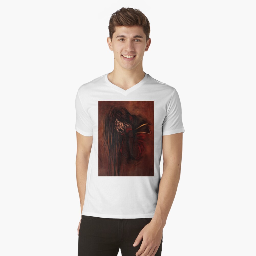 Item preview, V-Neck T-Shirt designed and sold by Rainfalling.