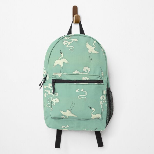 Item preview, Motif of a Maebyeong (plum bottle) with cranes and clouds designed and sold by LeahHa.