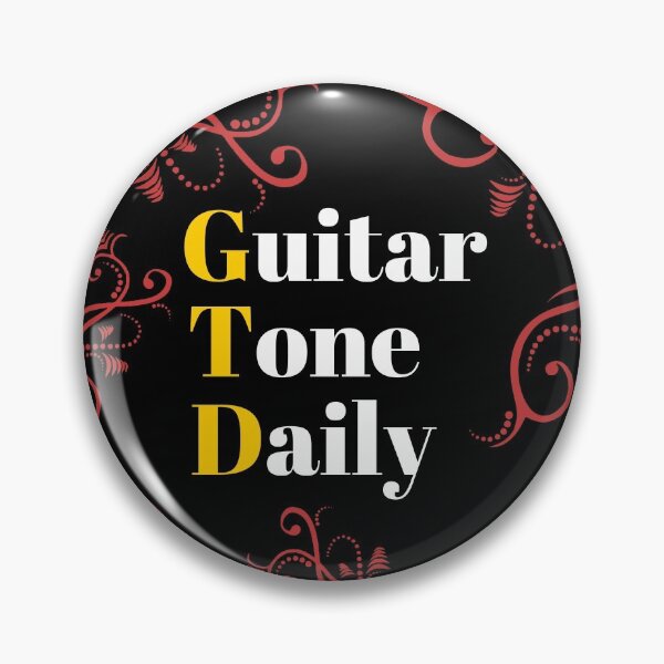 Item preview, Guitar Tone Daily Simplistic Tribal Font Logo  designed and sold by GuitarToneDaily.