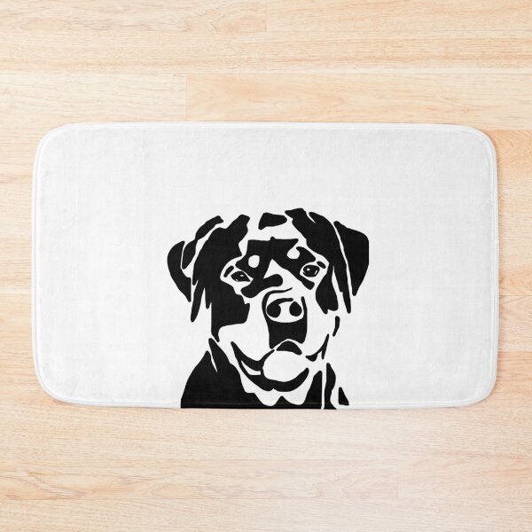 Item preview, Rottweiler Minimalist Dog designed and sold by Whoofster.