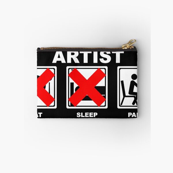 Item preview, eat sleep paint designed and sold by creativithings.