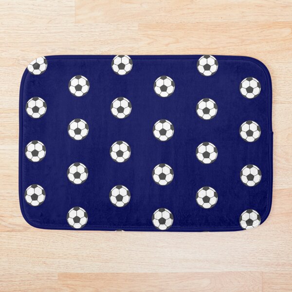 Item preview, Football - Blue - Pattern designed and sold by AmandaEveritt.