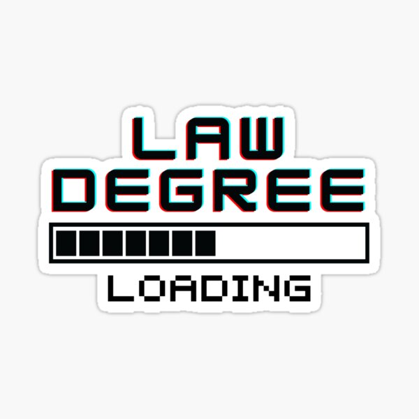 Law Degree Stickers | Redbubble