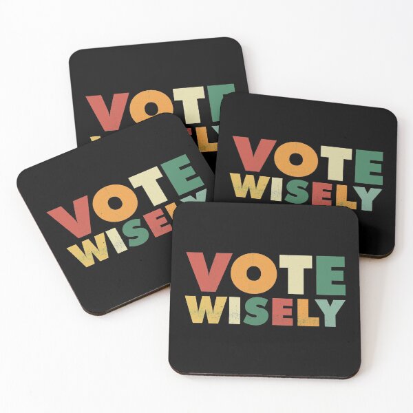 Item preview, Vote Wisely Retro Grunge Typography - US Election 2020 designed and sold by chrismanubag.