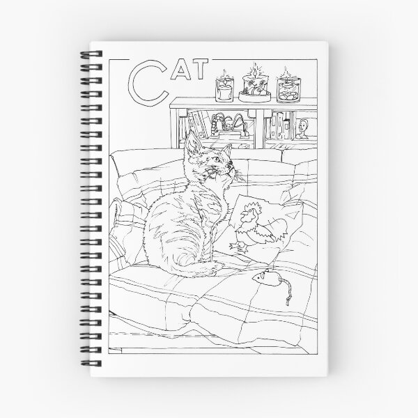 Item preview, C for Cat designed and sold by NatRowland Art.