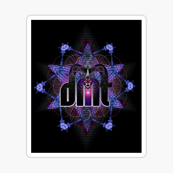 DMT "Blue Star Logo" Sticker