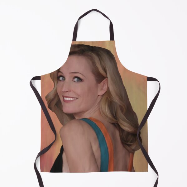 Item preview, Gillian Anderson oil color painting designed and sold by altaircolin.